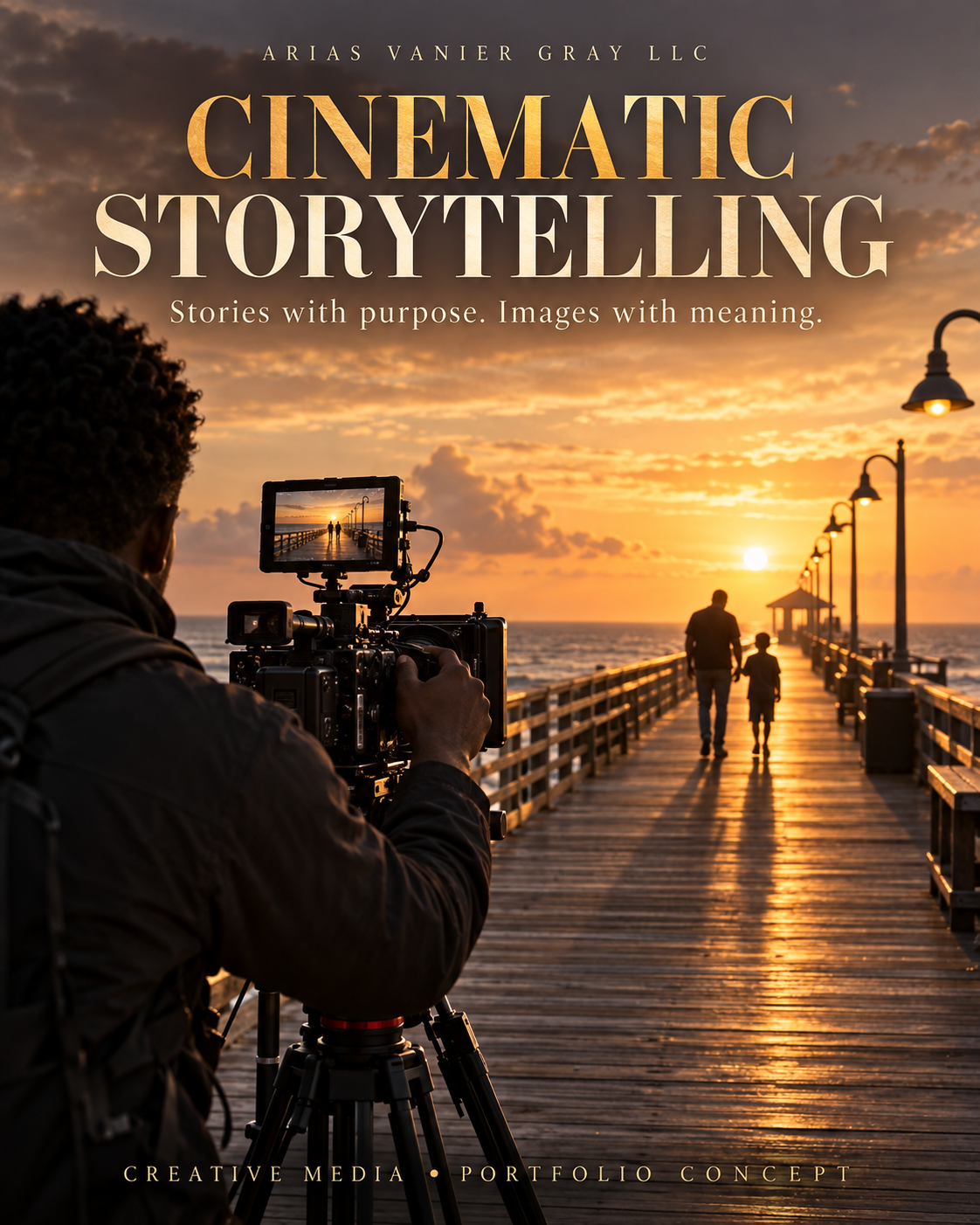 Cinematic Storytelling — portfolio concept